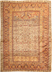 Silk oriental rug