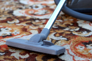 Area rug and carpet cleaning and vacuuming