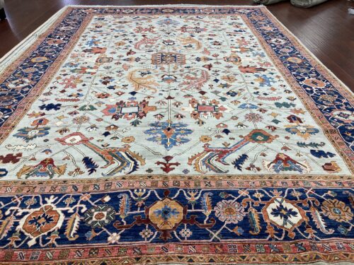 10x14ft Heriz Rug 18008 - Image 3