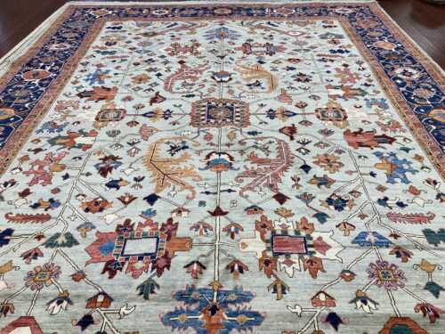 10x14ft Heriz Rug 18008 - Image 4