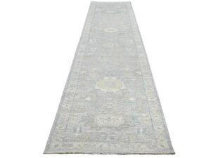 2.9×13.7ft Oushak Rug 30616