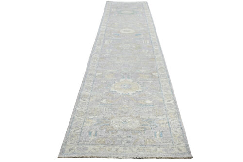 2.9x13.7ft Oushak Rug 30616